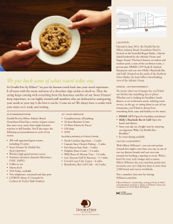 Fact Sheet  - DoubleTree