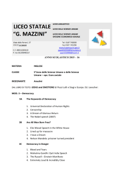 ANNO SCOLASTICO 2015 &ndash; 16 MATERIA INGLESE