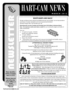 March 2012.pub - The Town of Hartney