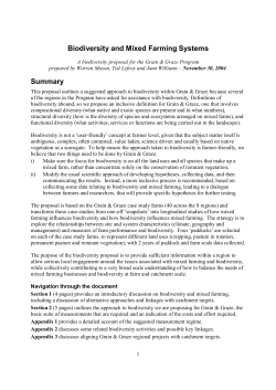 Biodiversity in Mixed Farming Systems (PDF 951.8KB)