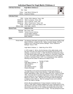 Individual Report