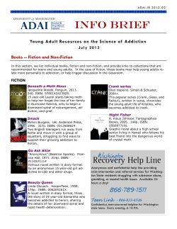 INFO Brief - Alcohol and Drug Abuse Institute