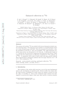 Enhanced collectivity in 74Ni