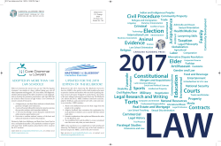 2017 Catalog  - Carolina Academic Press