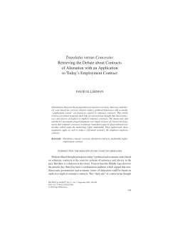 Translatio versus Concessio: Retrieving the Debate