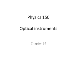 24 Optical Instruments