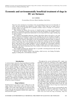 Economic and environmentally beneficial treatment of slags