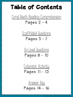 Table of Contents - Teaching Made Practical