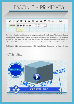 lesson 2 - primitives