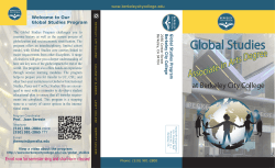 Global Studies Brochure