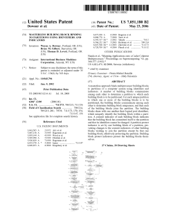 Masterless building block binding to partitions using identifiers and
