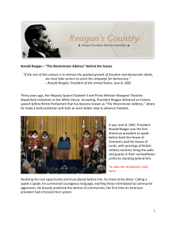click here - Reagan Foundation