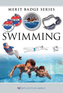 Swimming - Boy Scouts of America