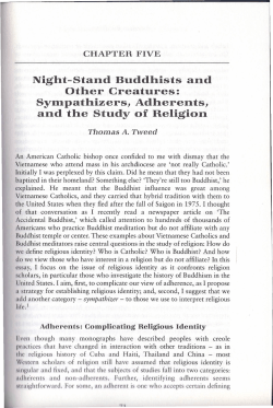 Night-Stand Buddhists and Other Creatures: SYlllpathizers