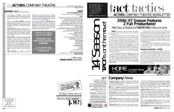 The Actors Company Theatre