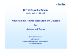 New Raising Power Measurement Devices for