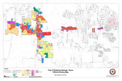 City of Dripping Springs, Texas Official Zoning Map