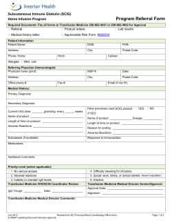 IH SCIG Home Infusion Program Referral form Ver 1