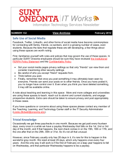 Safe Use of Social Media Trivial Knowledge