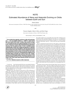 Estimated Abundance of Atens and Asteroids Evolving on Orbits