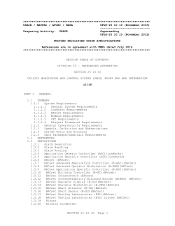 EW Cyber Security_guidelines_UFGS 25 10 10 UMCS Front End 11