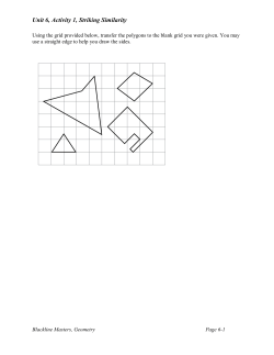 Unit 6, Activity 1, Striking Similarity