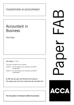 Accountant in Business