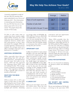 May We Help You Achieve Your Goals?