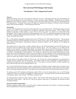 The Universal PCB Design Grid System