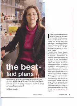 Once intent on becoming a doctor and dedicating her life to