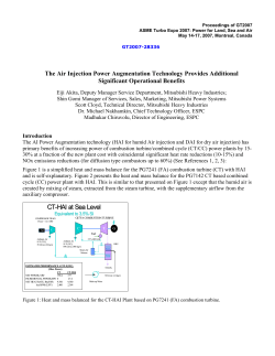 3. The Air Injection Power Augmentation Technology Provides