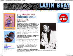 LBMO.com - Latin Beat Magaz