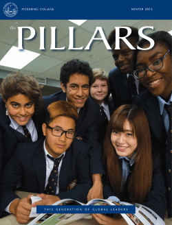 Pickering College Pillars