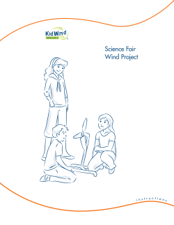 Science Fair Wind Project