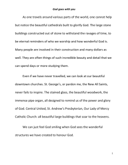 As one travels around various parts of the world, one cannot help