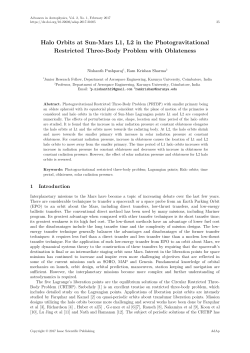 Halo Orbits at Sun-Mars L1, L2 in the Photogravitational Restricted