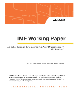 US Dollar Dynamics: How Important Are Policy Divergence