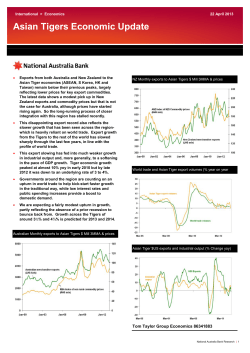Asian Tigers Economic Update - Business Research and Insights