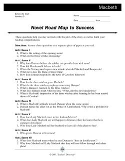Novel Road Map to Success