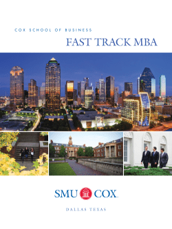 fast track mba