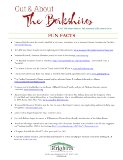 fun facts - Berkshires.org