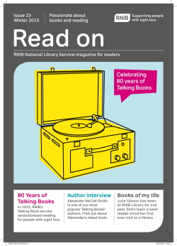 Read On magazine, Winter 2015