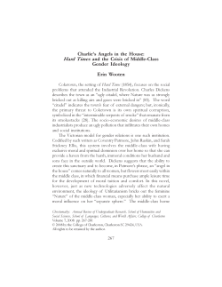 Hard Times and the Crisis of Middle-Class Gender