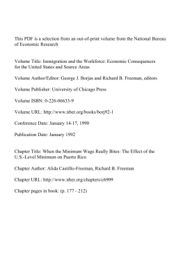 When the Minimum Wage Really Bites