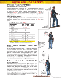 Prussic Knot Advantage