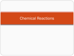 Chemical Reactions