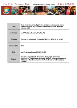 Definition of verbal irony