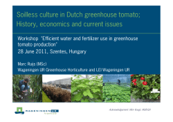 Presentation_Soilless culture Netherlands_28062011