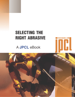 selecting the right abrasive