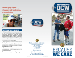 because - American Legion